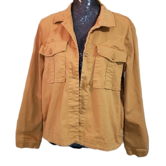Sanctuary Jackets & Blazers - Sanctuary Mustard Utility Army Jacket 14